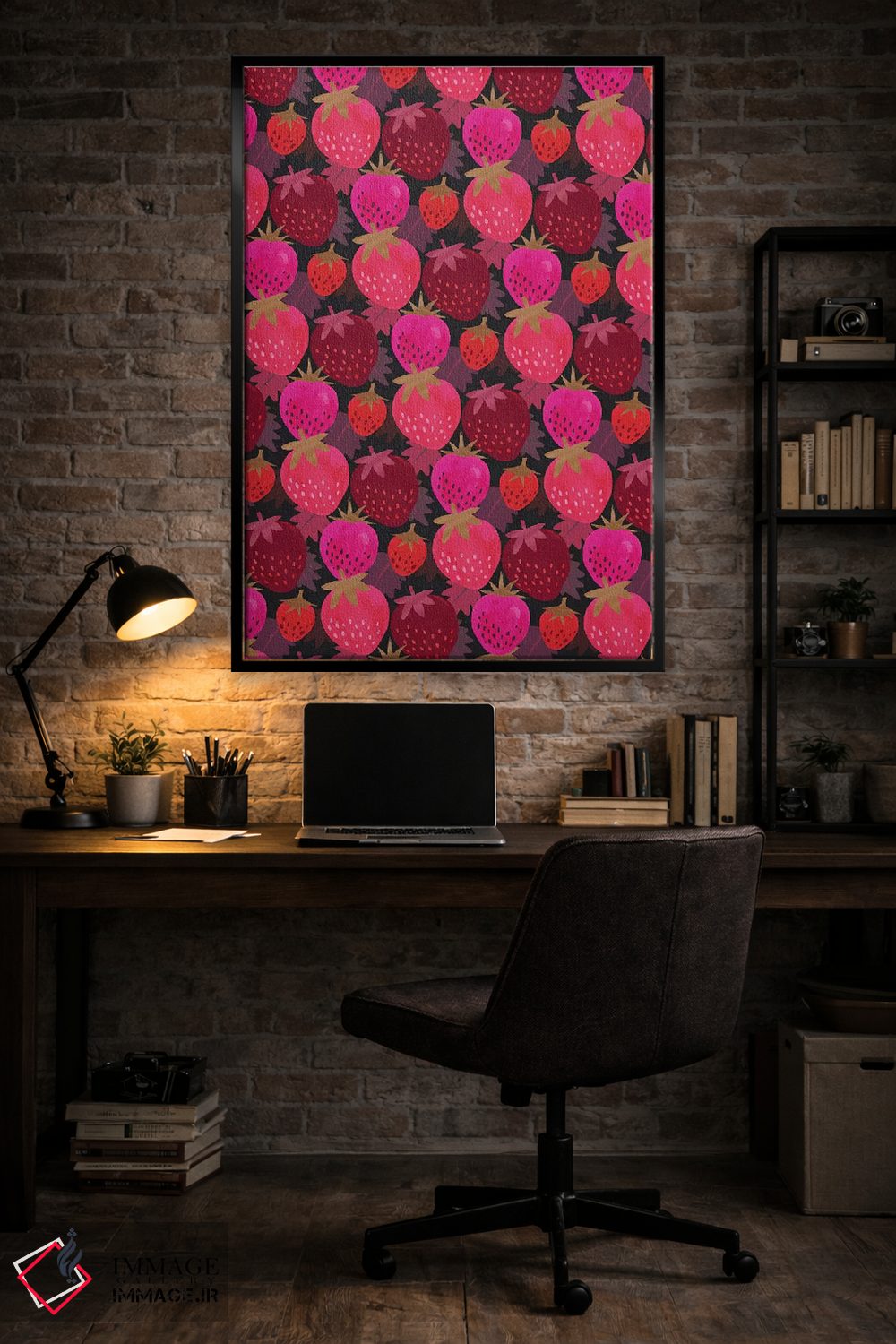 تابلو دکوراتیو توت فرنگی های پاییزی اثر جو تایلور - D6B