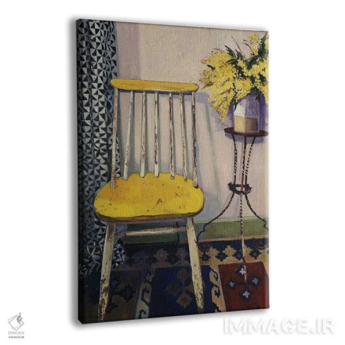 تابلو دکوراتیو صندلی میموزا اثر ژان پل کورشیا - نمای پرسپکتیو محصول