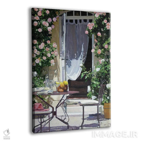 تابلو دکوراتیو سبد میوه اثر ژان پل کورشیا - نمای پرسپکتیو محصول