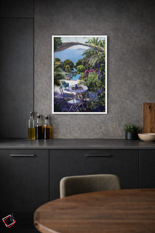 تابلو دکوراتیو ریویرا اثر ژان پل کورشیا - D1W