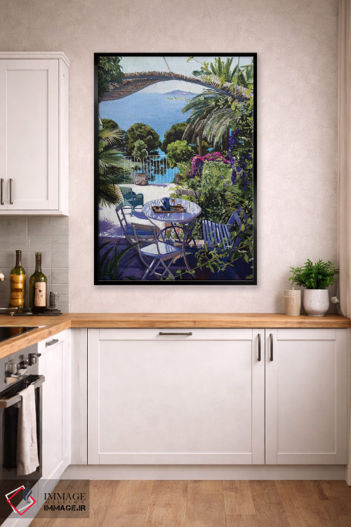 تابلو دکوراتیو ریویرا اثر ژان پل کورشیا - D2B