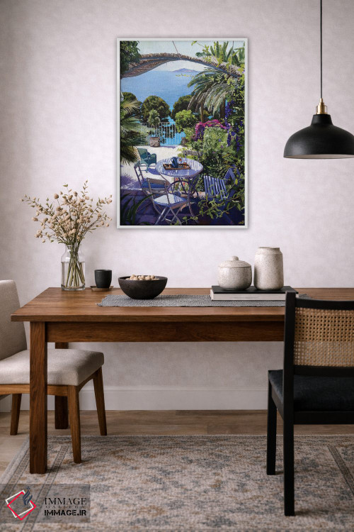 تابلو دکوراتیو ریویرا اثر ژان پل کورشیا - D4W