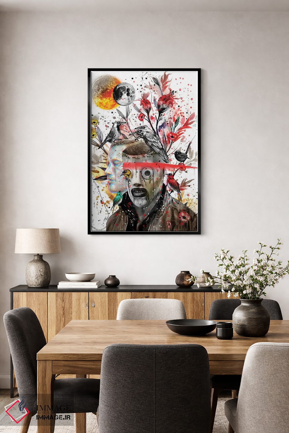 تابلو دکوراتیو کوری تیلور II اثر جان سانتوس - D4B