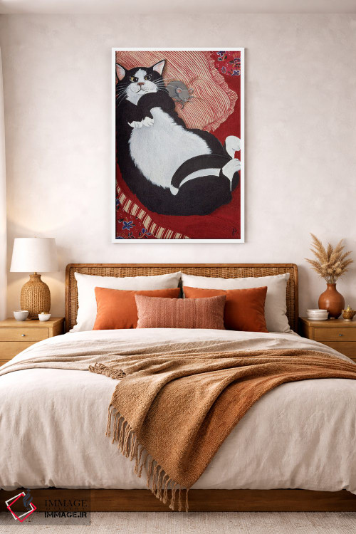 تابلو دکوراتیو هیچ موجودی تکان نمی خورد اثر یان پانیکو - D4W