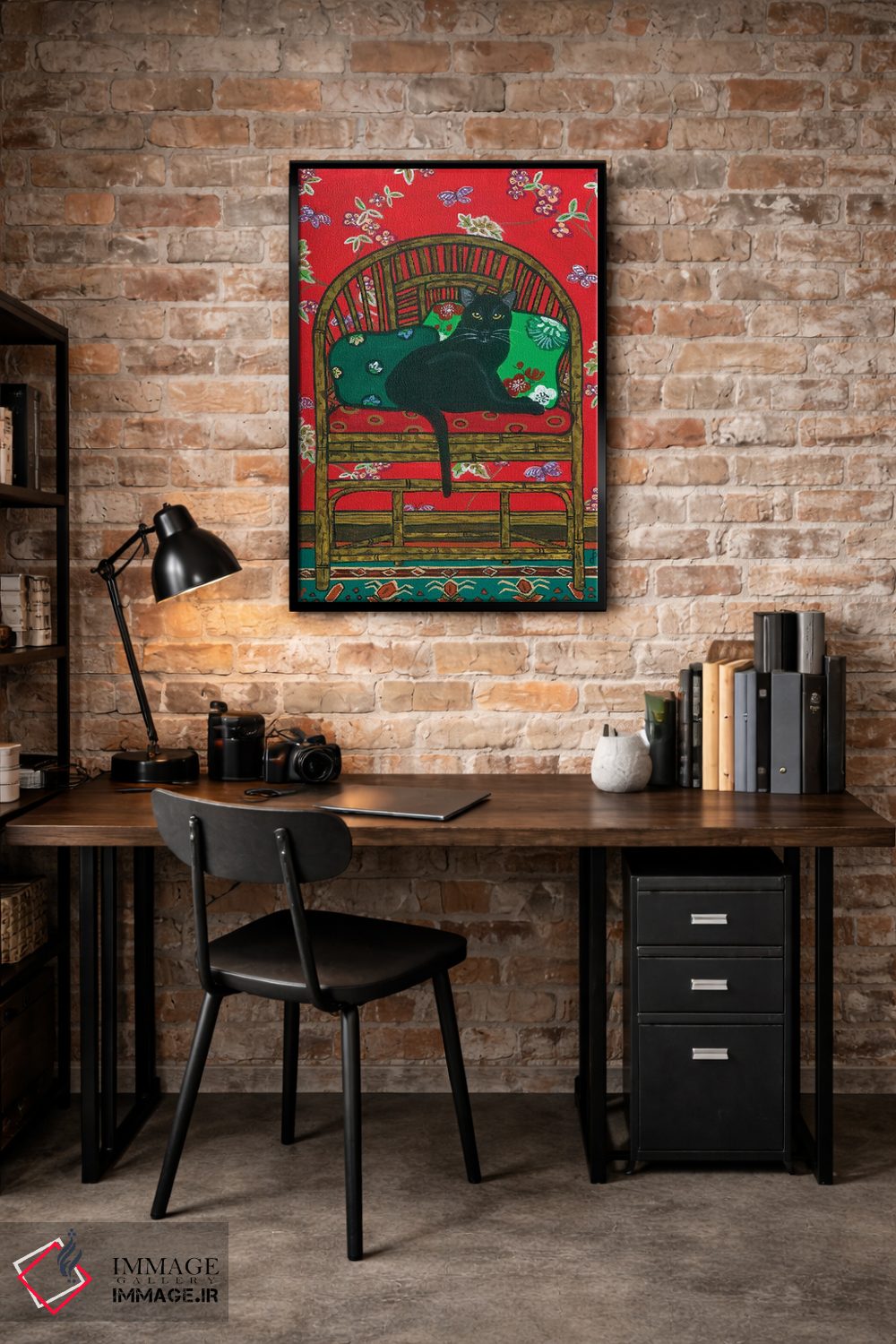 تابلو دکوراتیو صندلی شرقی اثر یان پانیکو - D4B