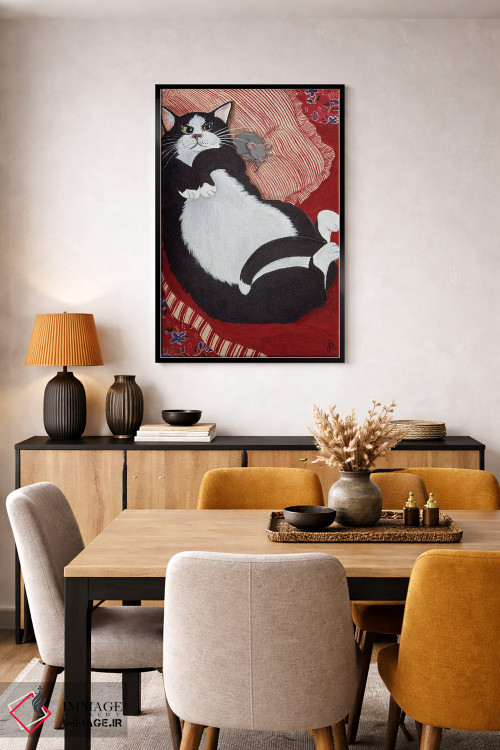 تابلو دکوراتیو هیچ موجودی تکان نمی خورد اثر یان پانیکو - D5B