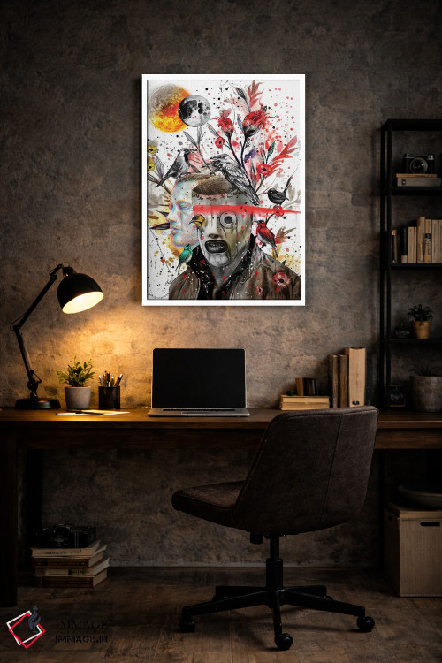 تابلو دکوراتیو کوری تیلور II اثر جان سانتوس - D6W