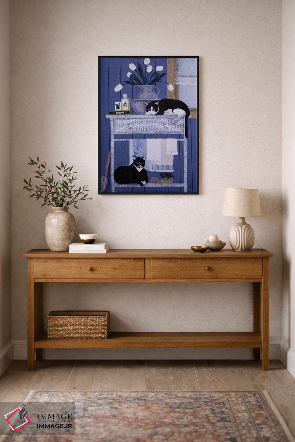 تابلو دکوراتیو اسکار و هارولد اثر یان پانیکو - D2B