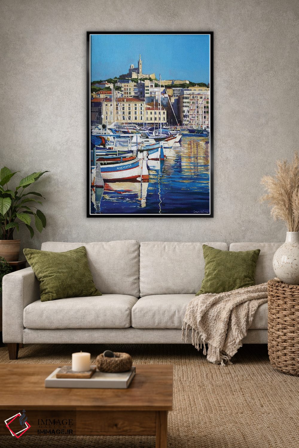 تابلو دکوراتیو مارسی اثر ژان پل کورشیا - D2B