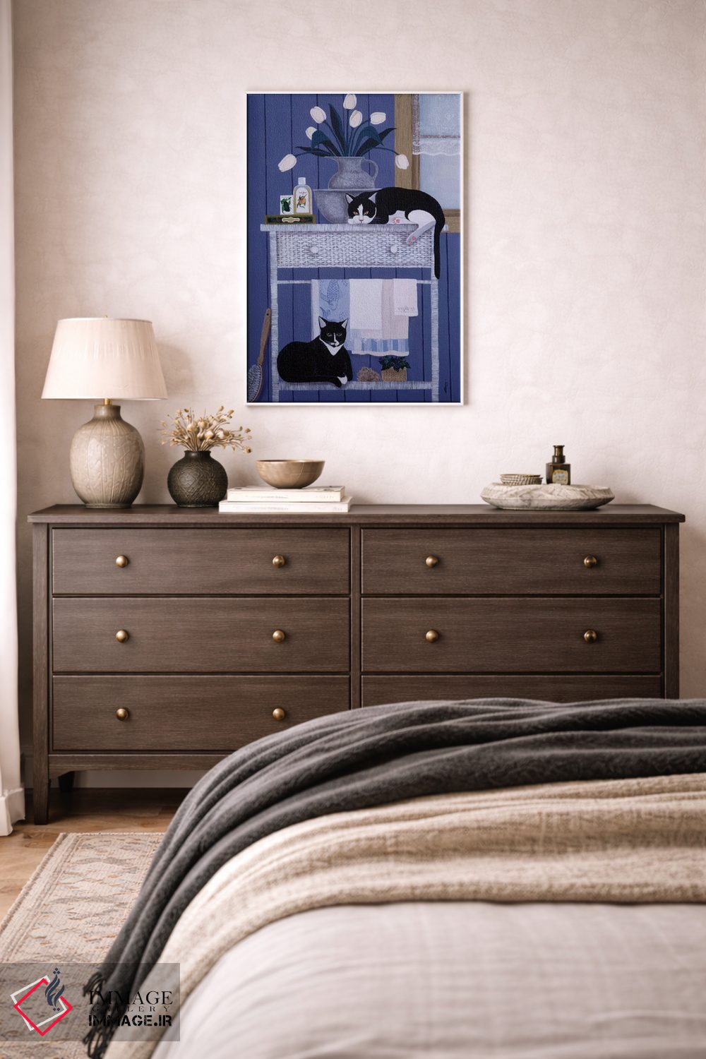 تابلو دکوراتیو اسکار و هارولد اثر یان پانیکو - D3W