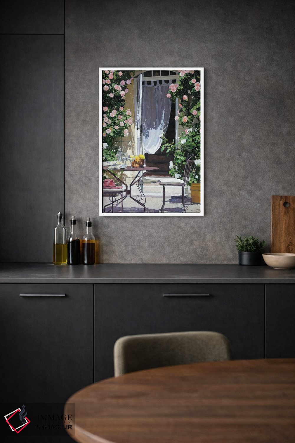 تابلو دکوراتیو سبد میوه اثر ژان پل کورشیا - D1W