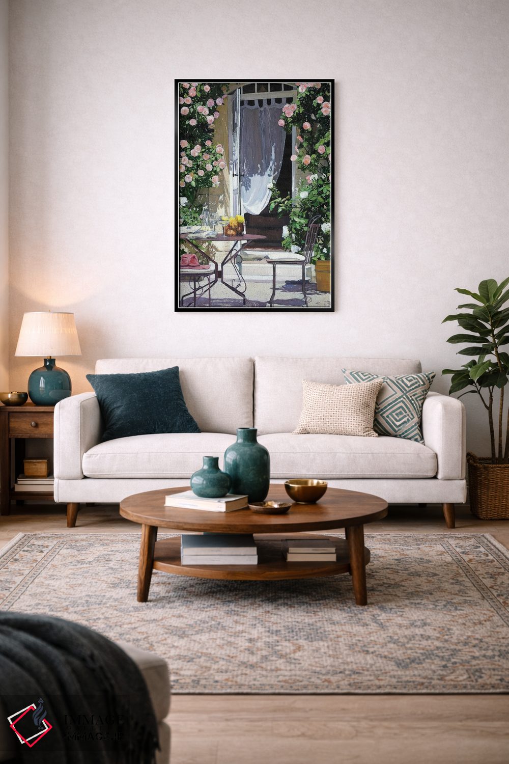 تابلو دکوراتیو سبد میوه اثر ژان پل کورشیا - D4B