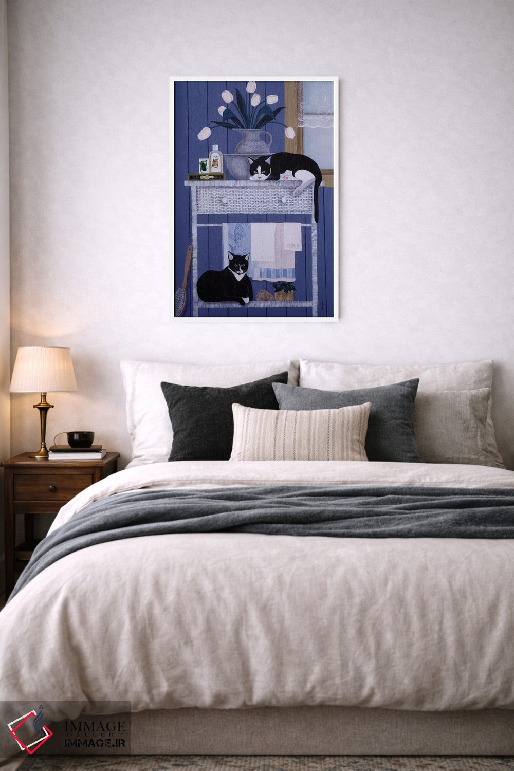 تابلو دکوراتیو اسکار و هارولد اثر یان پانیکو - D6W