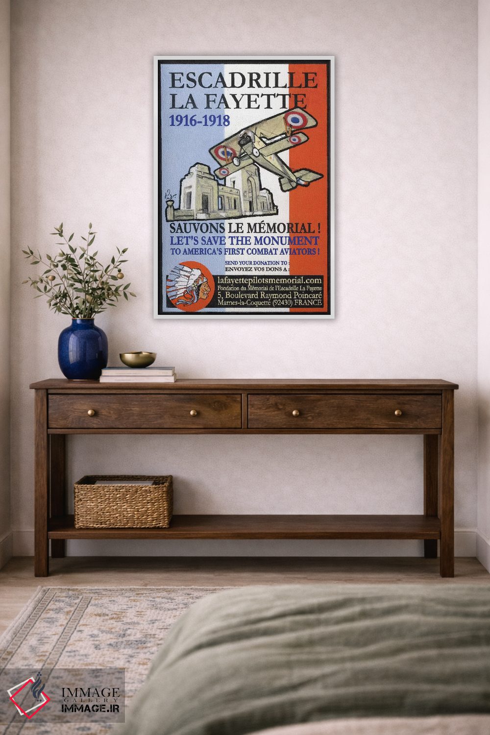 تابلو دکوراتیو اسکادران لافایت اثر ژان-پی یر گو - D2W