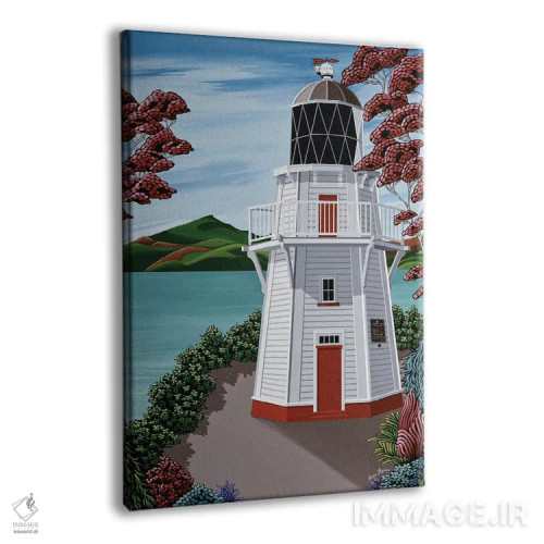 تابلو دکوراتیو نور آب های فیروزه ای اثر لیزا جپسون - نمای پرسپکتیو محصول