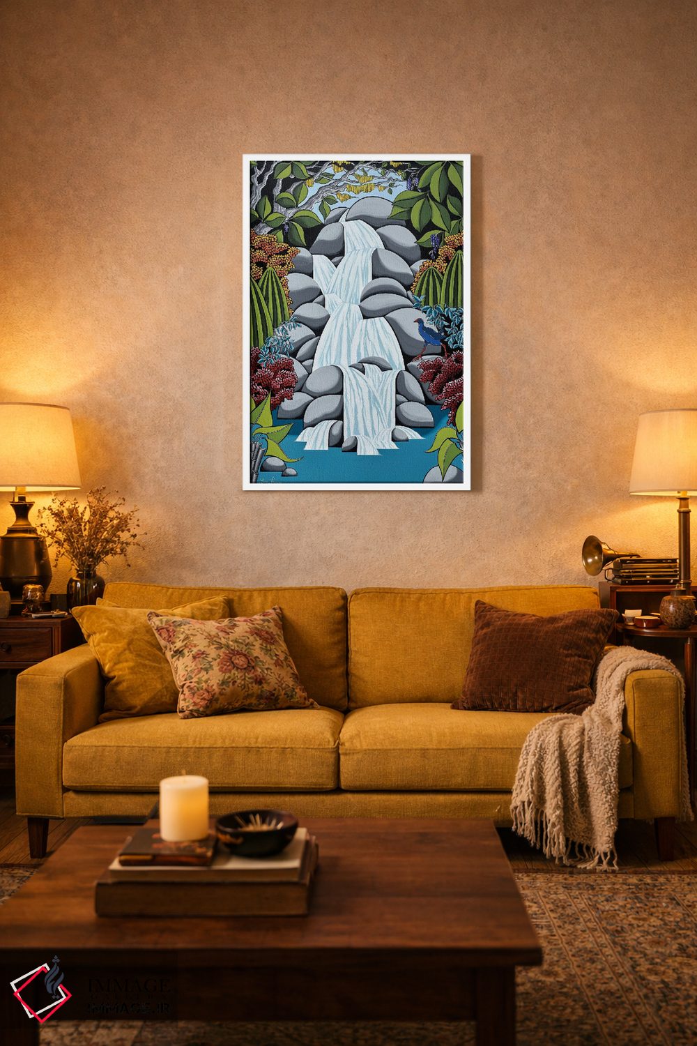 تابلو دکوراتیو پناهگاه پوککو اثر لیزا جپسون - D1W