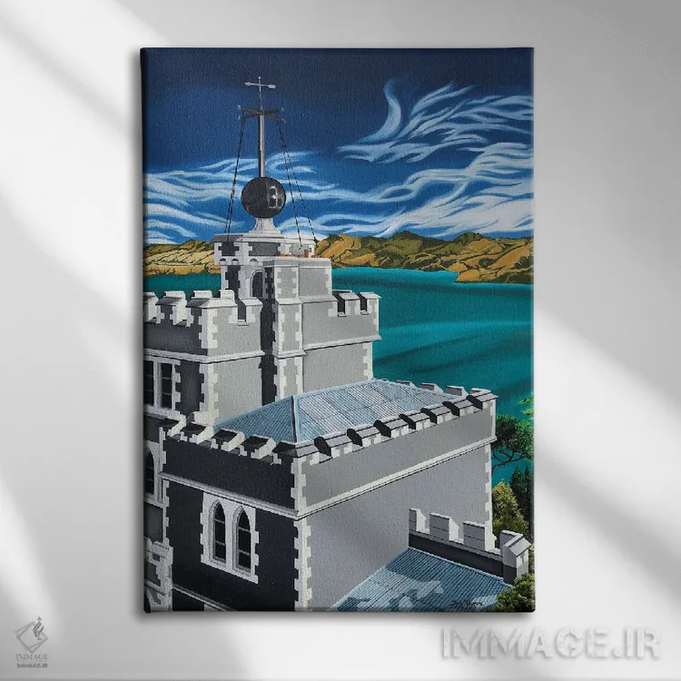 تابلو دکوراتیو ایستگاه تایم بال اثر لیزا جپسون - نمای روبهرو روی دیوار