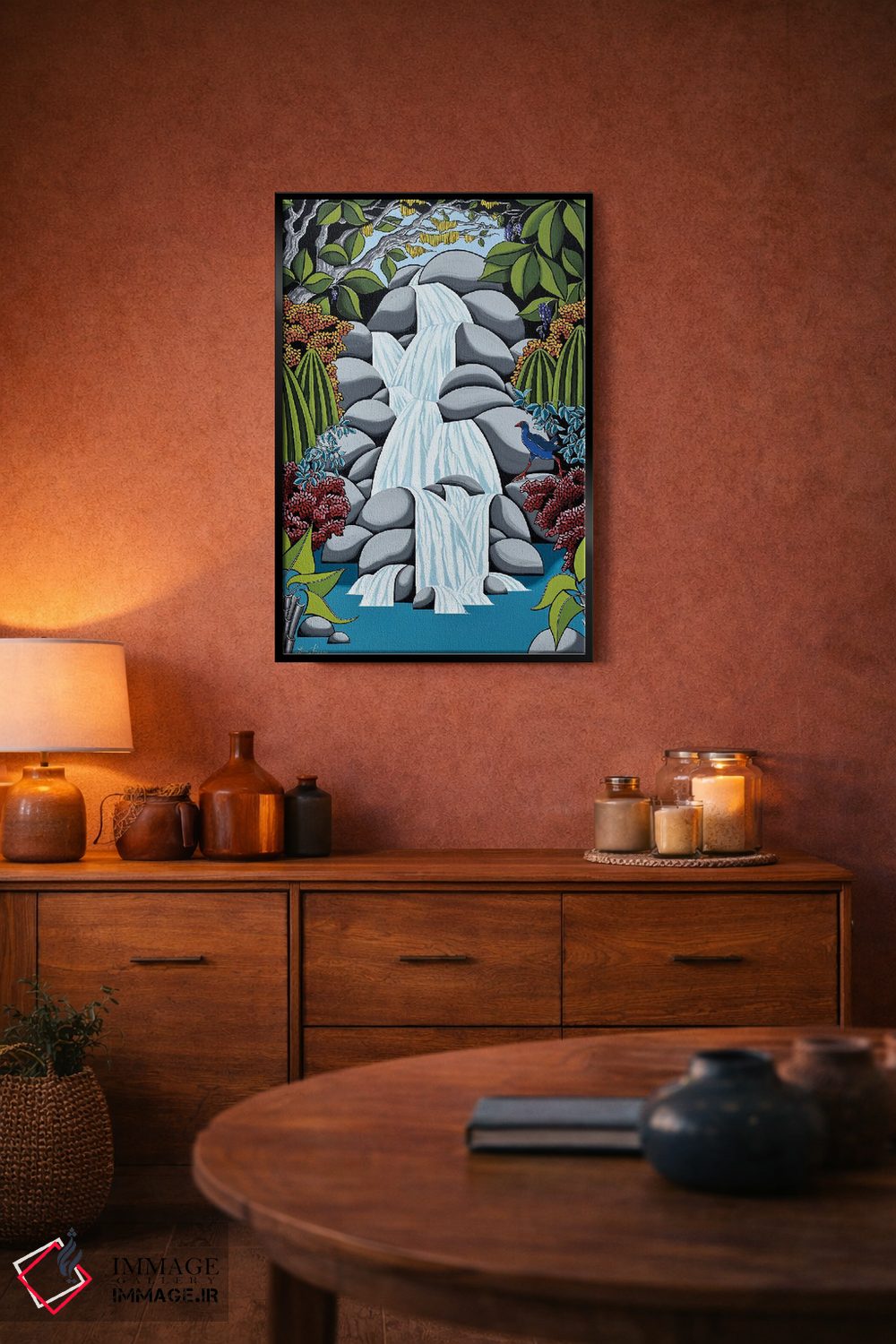 تابلو دکوراتیو پناهگاه پوککو اثر لیزا جپسون - D6B