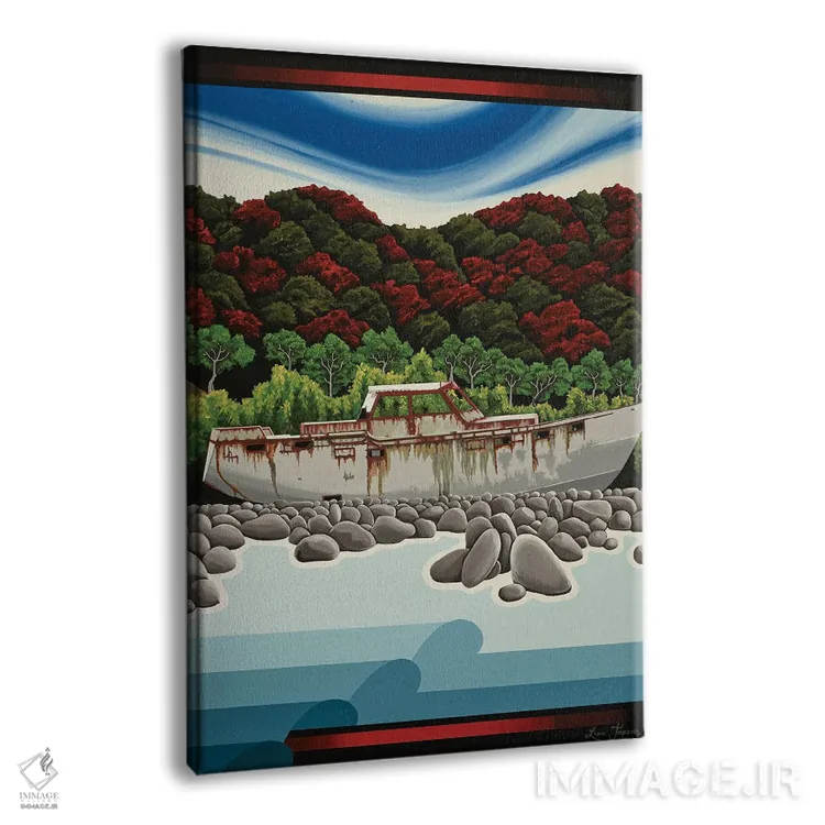 تابلو دکوراتیو رویای تحقق نیافته اثر لیزا جپسون - نمای پرسپکتیو محصول