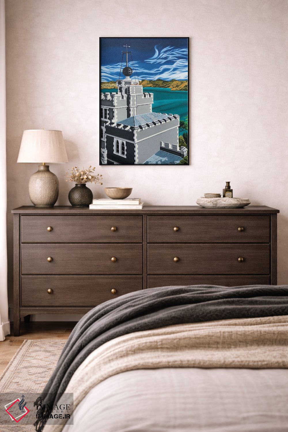 تابلو دکوراتیو ایستگاه تایم بال اثر لیزا جپسون - D5B