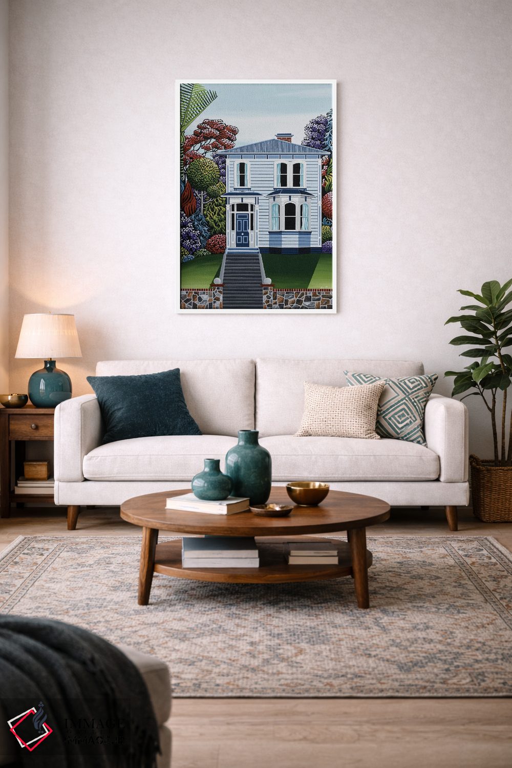 تابلو دکوراتیو اوج ظرافت اثر لیزا جپسون - D2W