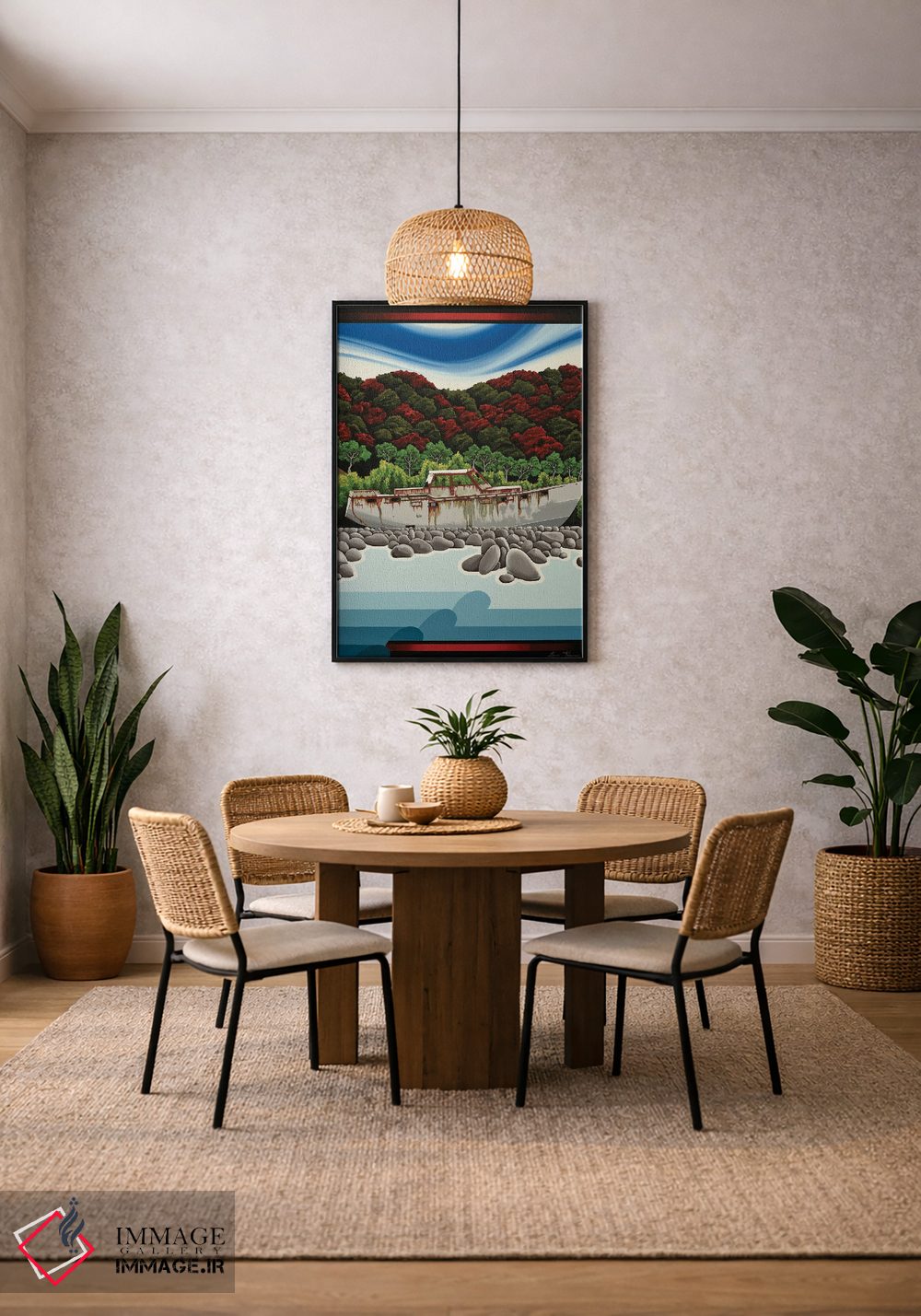 تابلو دکوراتیو رویای تحقق نیافته اثر لیزا جپسون - D2B