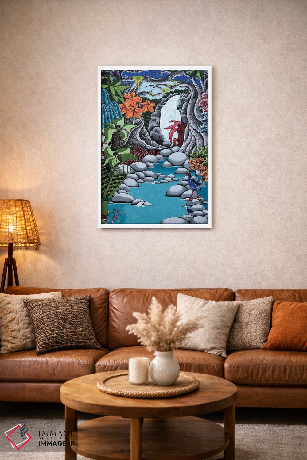 تابلو دکوراتیو آبشار اثر لیزا جپسون - D2W