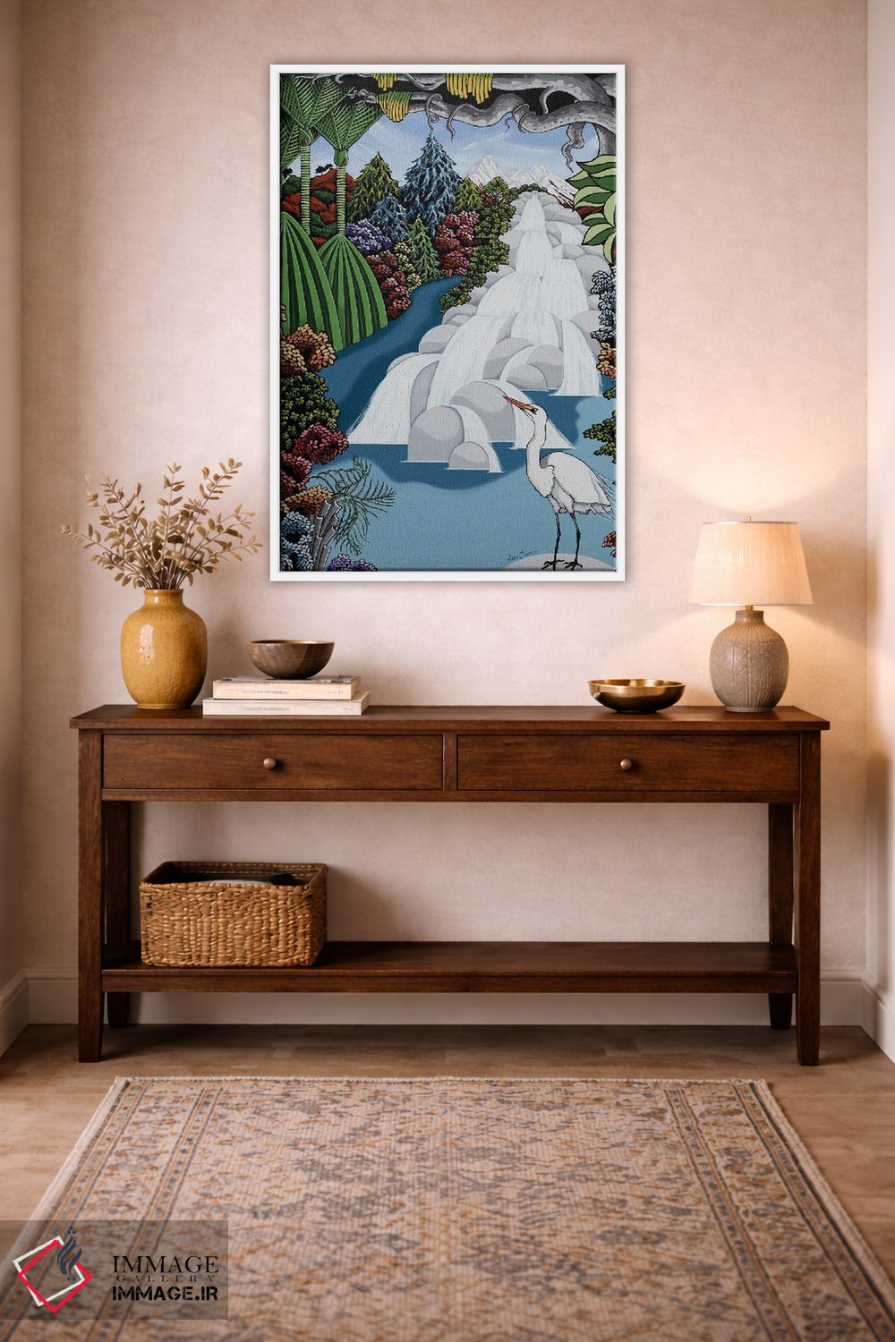 تابلو دکوراتیو شگفتی طبیعت اثر لیزا جپسون - D2W