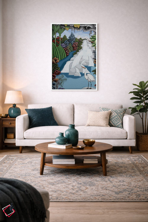 تابلو دکوراتیو شگفتی طبیعت اثر لیزا جپسون - D3W