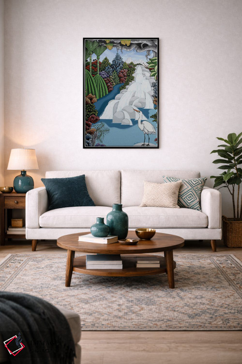 تابلو دکوراتیو شگفتی طبیعت اثر لیزا جپسون - D5B