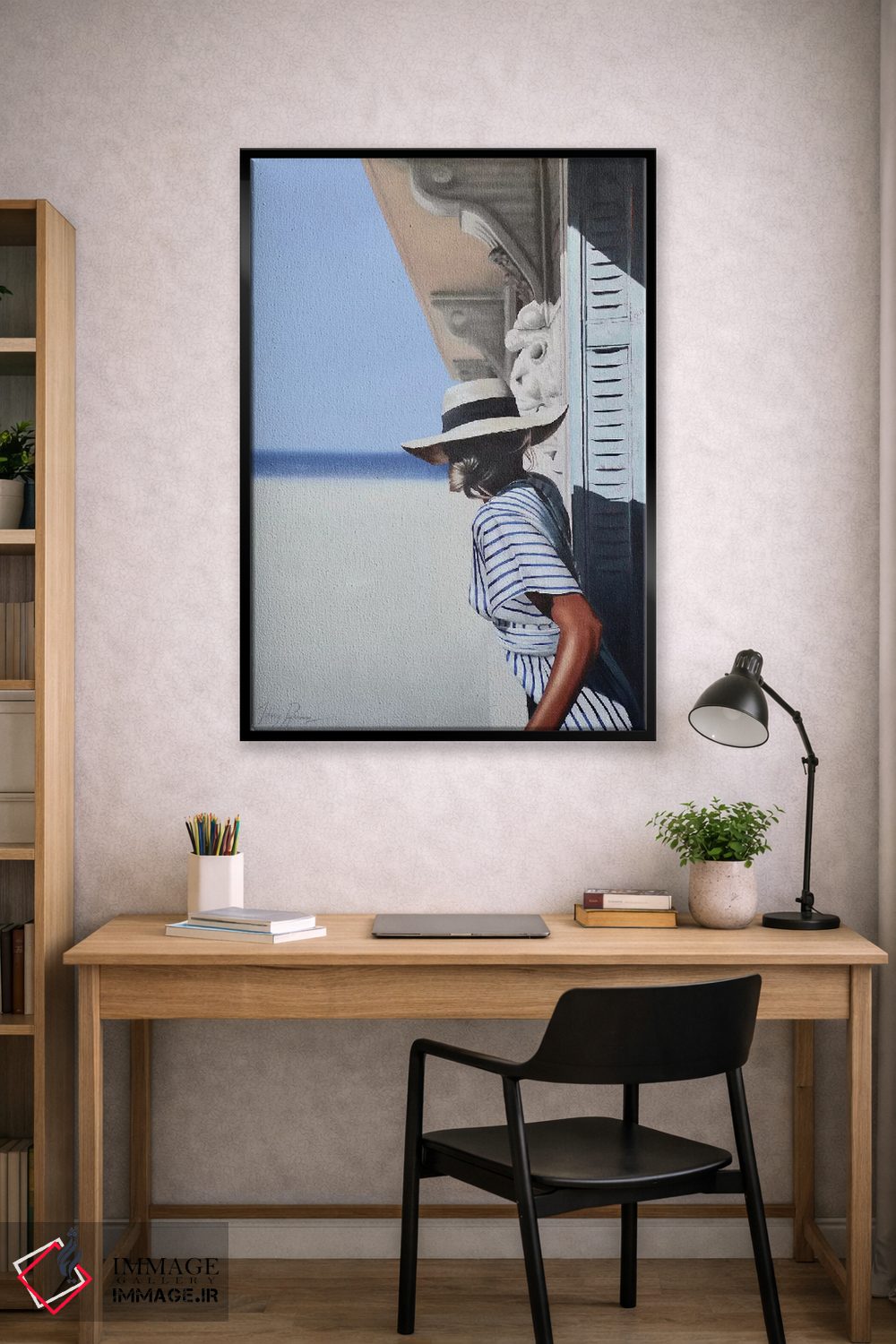 تابلو دکوراتیو اتاق با منظره اثر جانی پاپکس - D1B