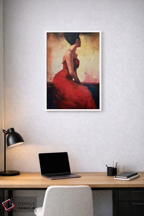 تابلو دکوراتیو قرار ملاقات برقرار نشده اثر جانی پاپکس - D1W