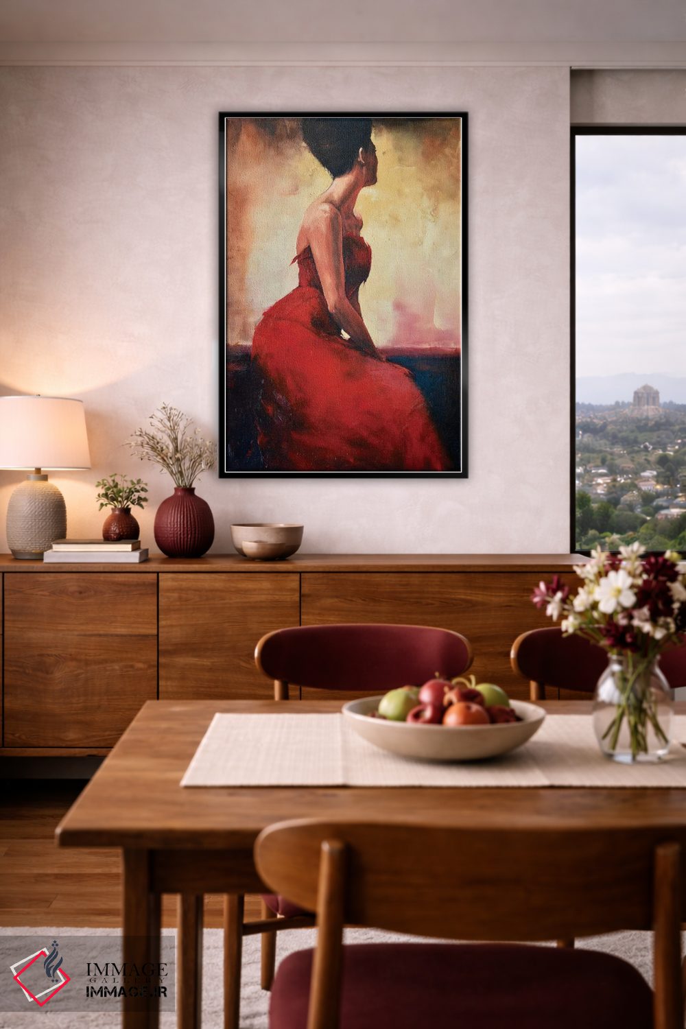 تابلو دکوراتیو قرار ملاقات برقرار نشده اثر جانی پاپکس - D6B