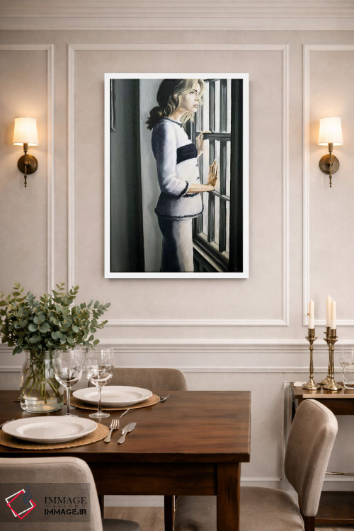 تابلو دکوراتیو کلودت اثر جانی پاپکس - D1W