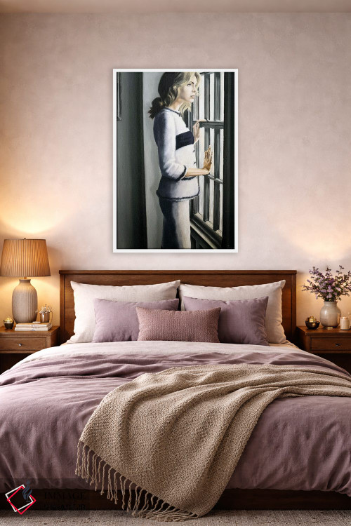 تابلو دکوراتیو کلودت اثر جانی پاپکس - D2W