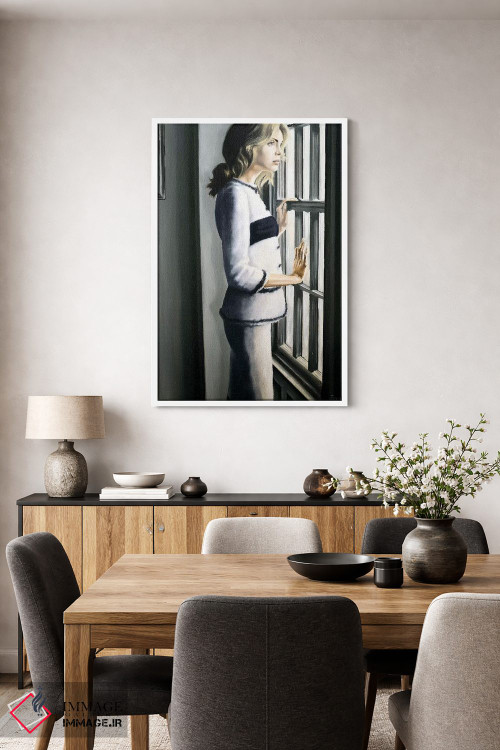 تابلو دکوراتیو کلودت اثر جانی پاپکس - D3W