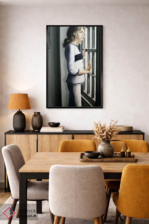 تابلو دکوراتیو کلودت اثر جانی پاپکس - D6B