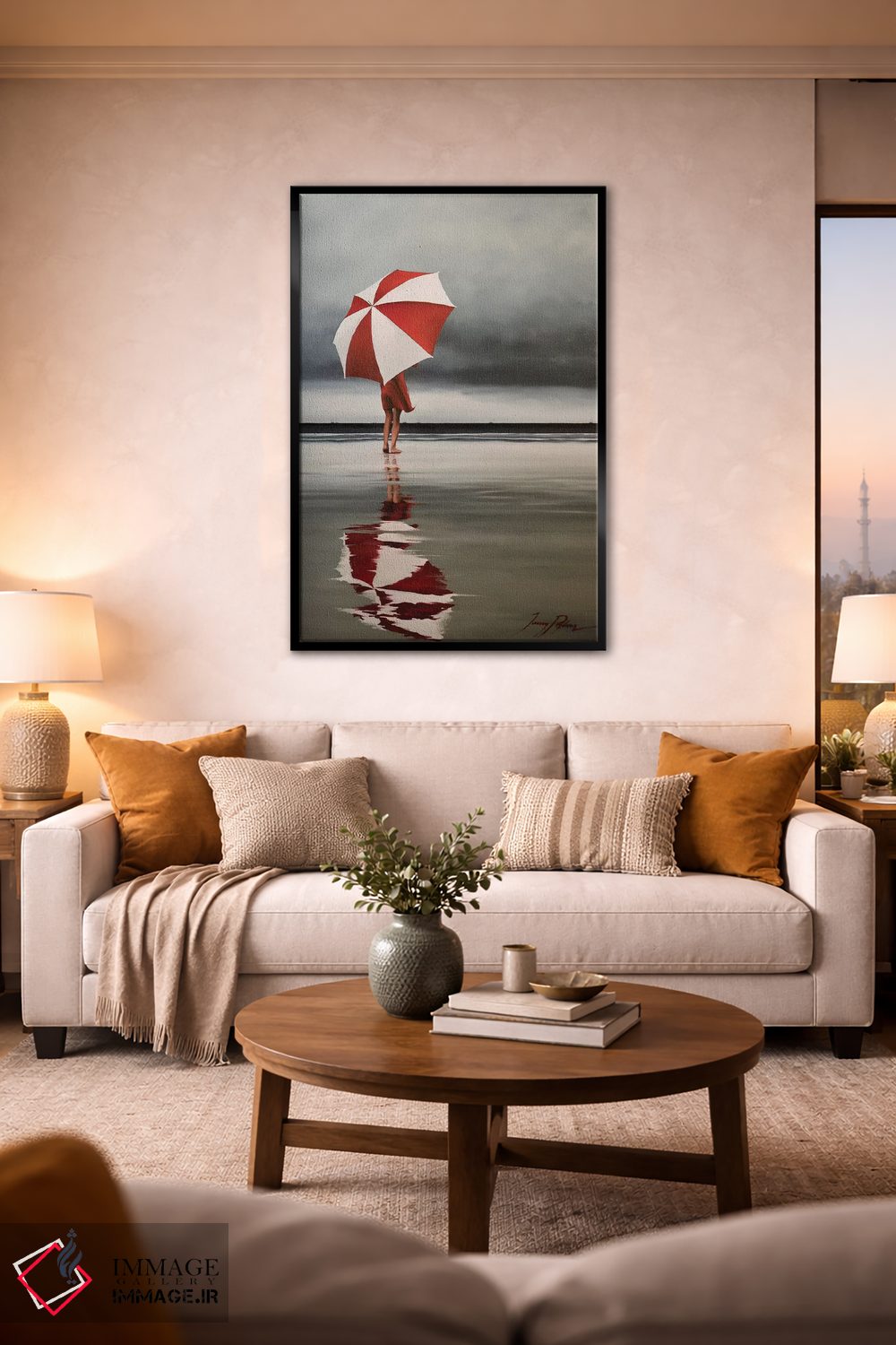 تابلو دکوراتیو نگهبان ساحلی اثر جانی پاپکس - D2B