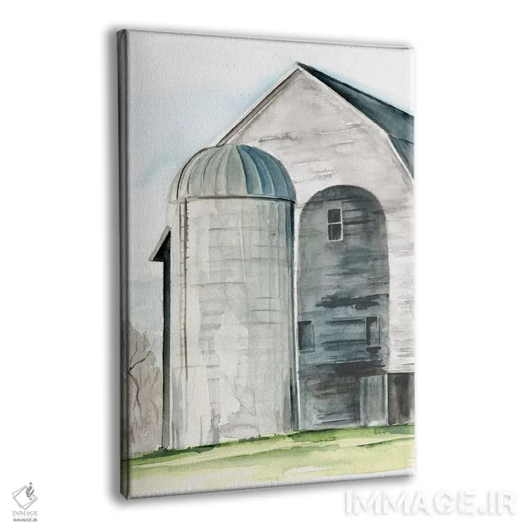 تابلو دکوراتیو انبار کهنه شماره یک اثر جنیفر پکستون پارکر - نمای پرسپکتیو محصول