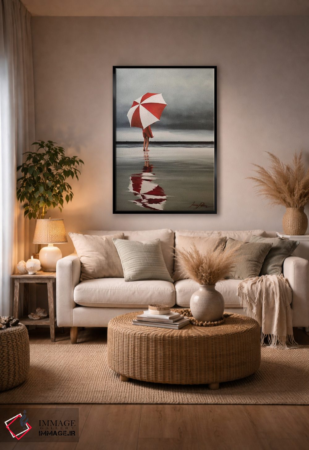 تابلو دکوراتیو نگهبان ساحلی اثر جانی پاپکس - D4B