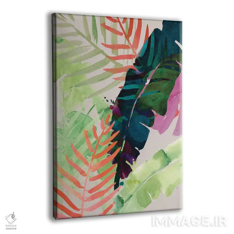 تابلو دکوراتیو نخل های برقی دو اثر جنیفر پکستون پارکر - نمای پرسپکتیو محصول