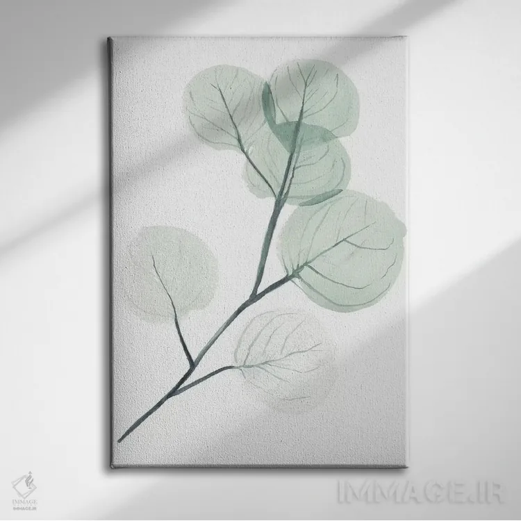 تابلو مینیمال سکه های نقره ای دو اثر جنیفر پکستون پارکر - نمای روبهرو روی دیوار