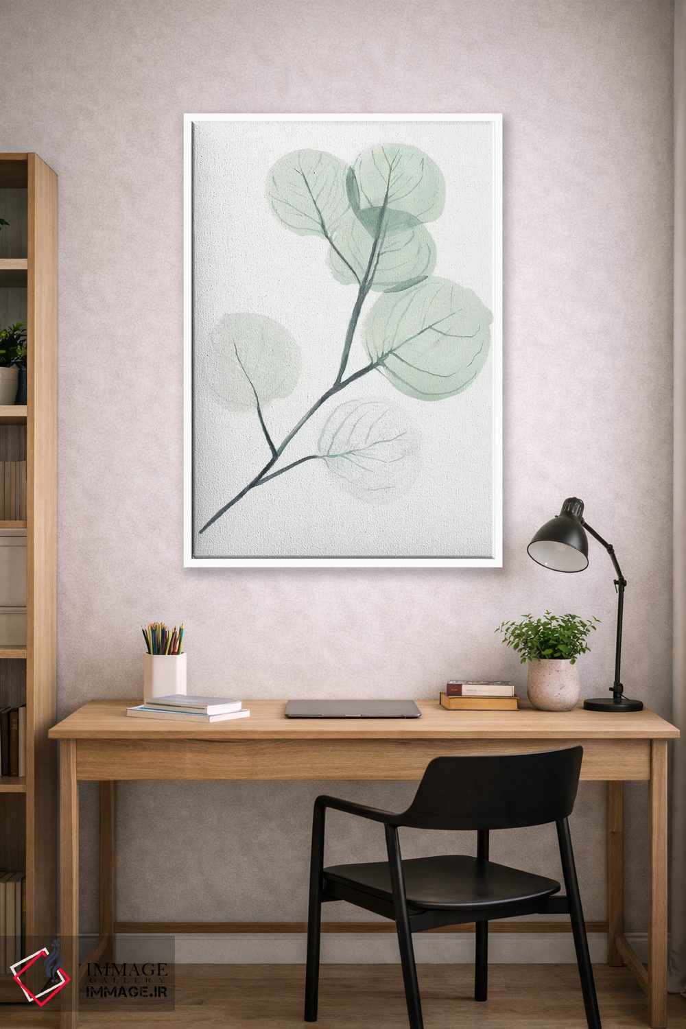 تابلو مینیمال سکه های نقره ای دو اثر جنیفر پکستون پارکر - D1W