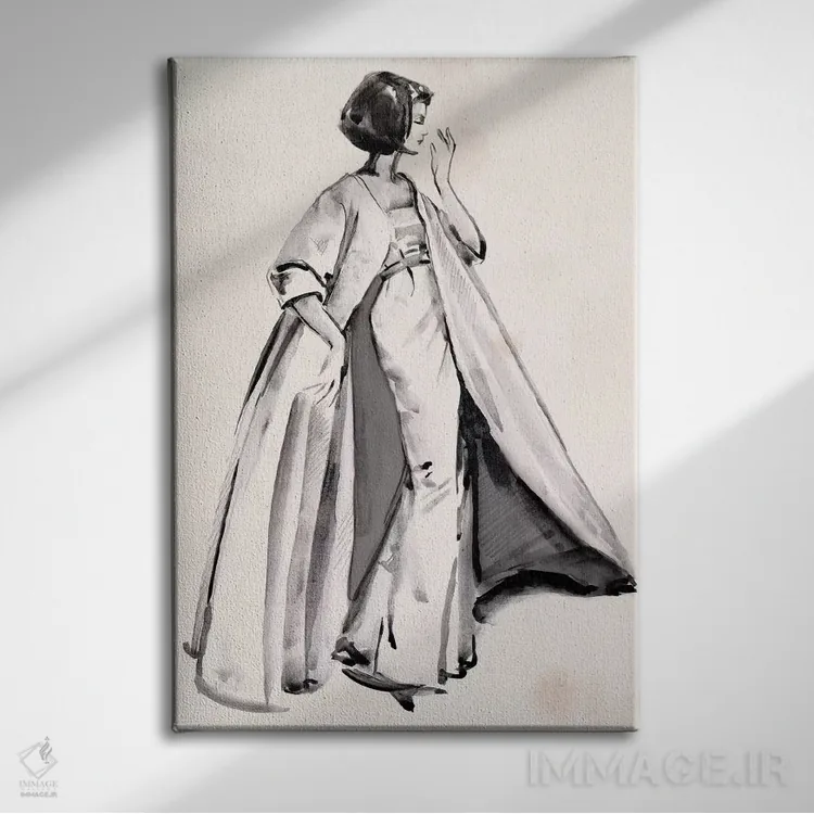 تابلو دکوراتیو نگاه برنده ۲ اثر جنیفر پکستون پارکر - نمای روبهرو روی دیوار