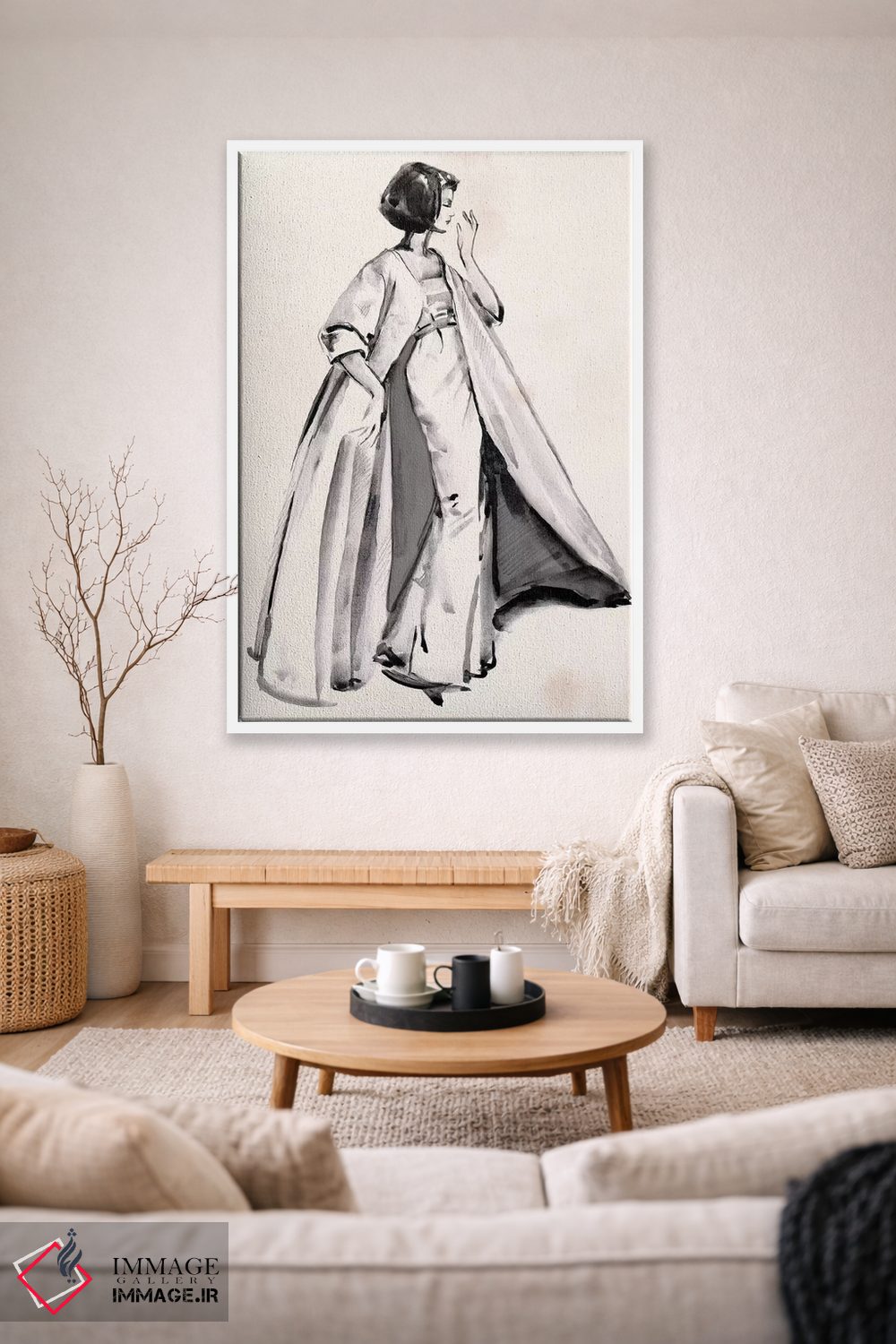 تابلو دکوراتیو نگاه برنده ۲ اثر جنیفر پکستون پارکر - D1W