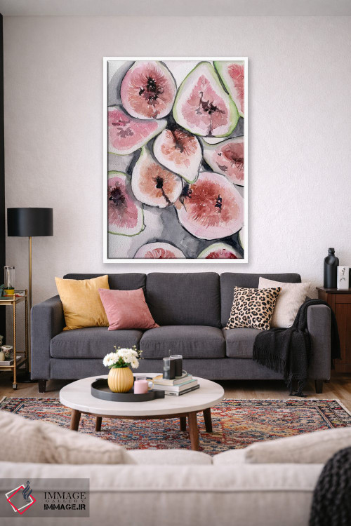 تابلو دکوراتیو برش های میوه ۲ اثر جنیفر پکستون پارکر - D1W