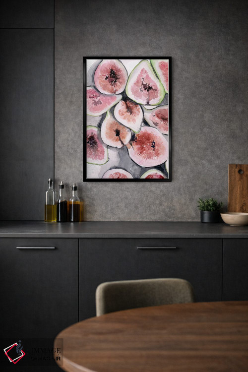 تابلو دکوراتیو برش های میوه ۲ اثر جنیفر پکستون پارکر - D2B