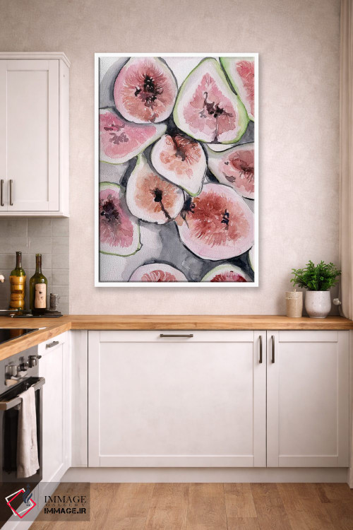 تابلو دکوراتیو برش های میوه ۲ اثر جنیفر پکستون پارکر - D4W