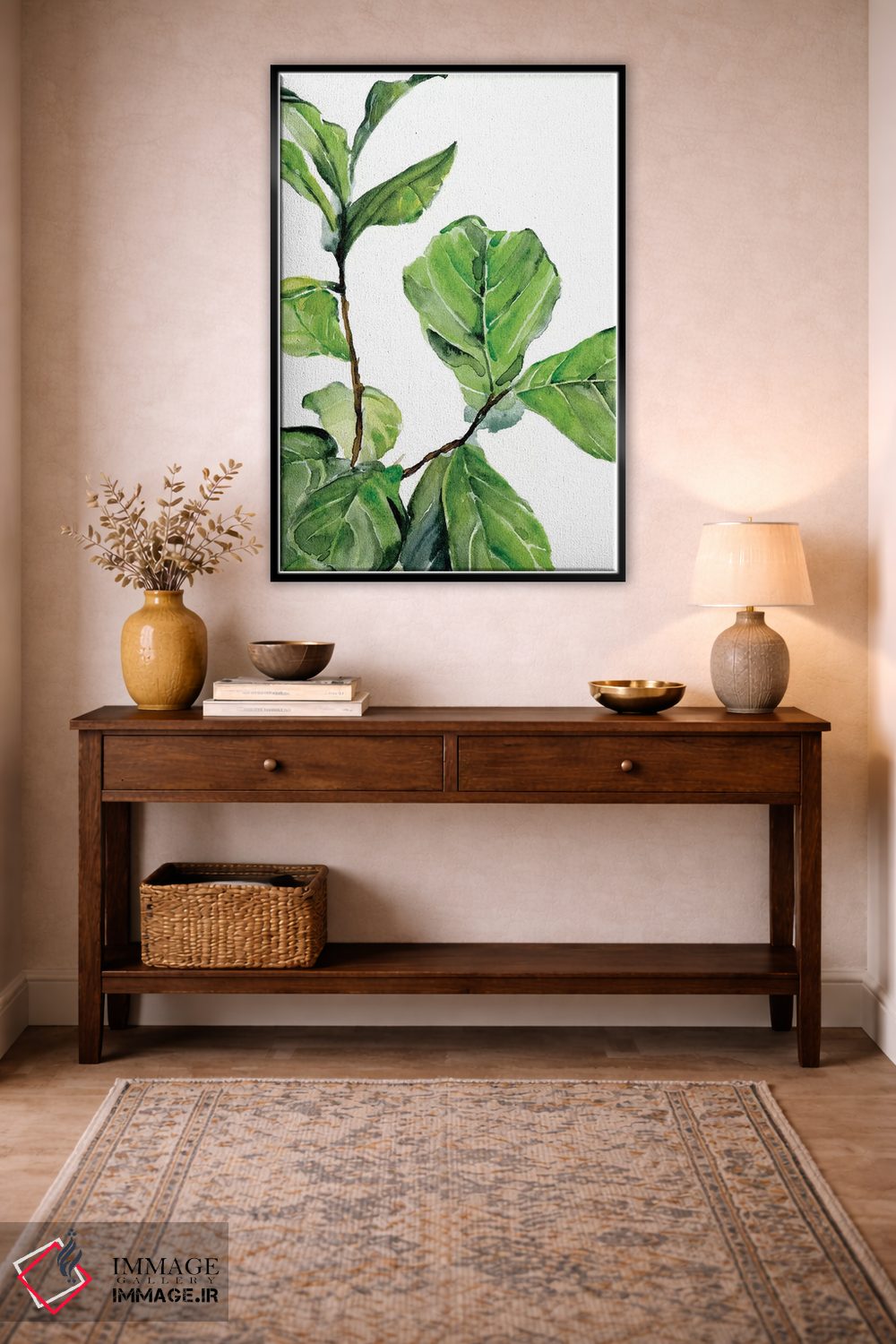 تابلو دکوراتیو انجیر فیدل ۲ اثر جنیفر پکستون پارکر - D5B