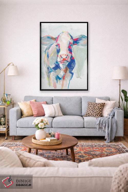 تابلو دکوراتیو مزرعه فلورسنت ۱ اثر جنیفر پکستون پارکر - D1B